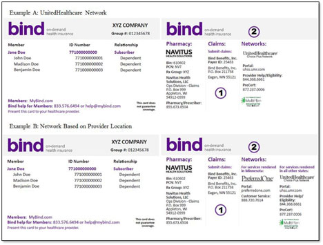 Bind Card Example